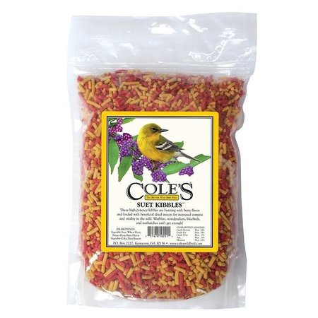 COLES Suet Kibbles Bird Food, Berry Flavor, 176 oz Bag SKSU